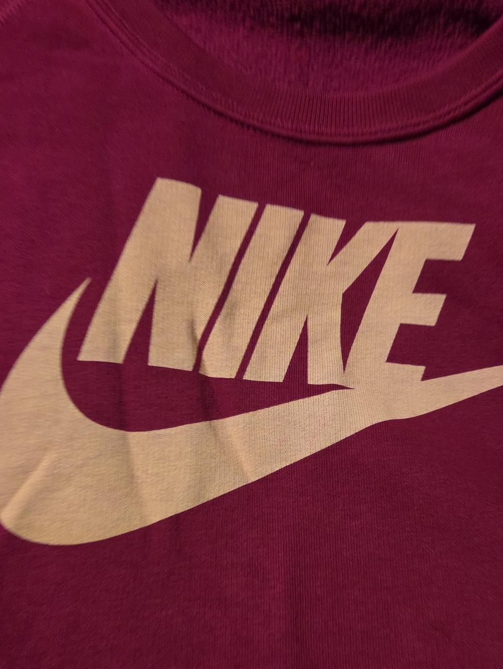 Nike Women's Maroon Logo T-Shirt